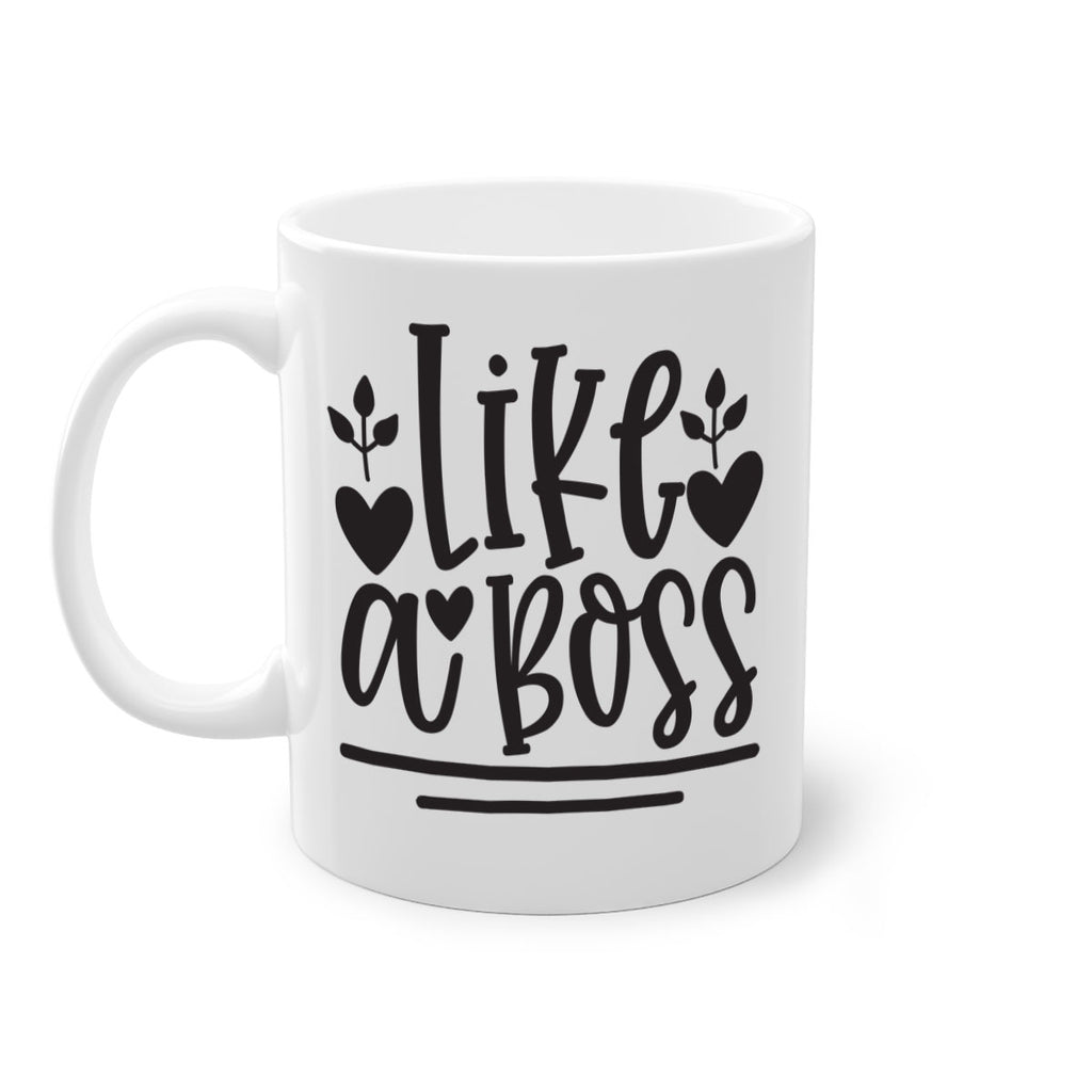 like a boss 387#- mom-Mug / Coffee Cup