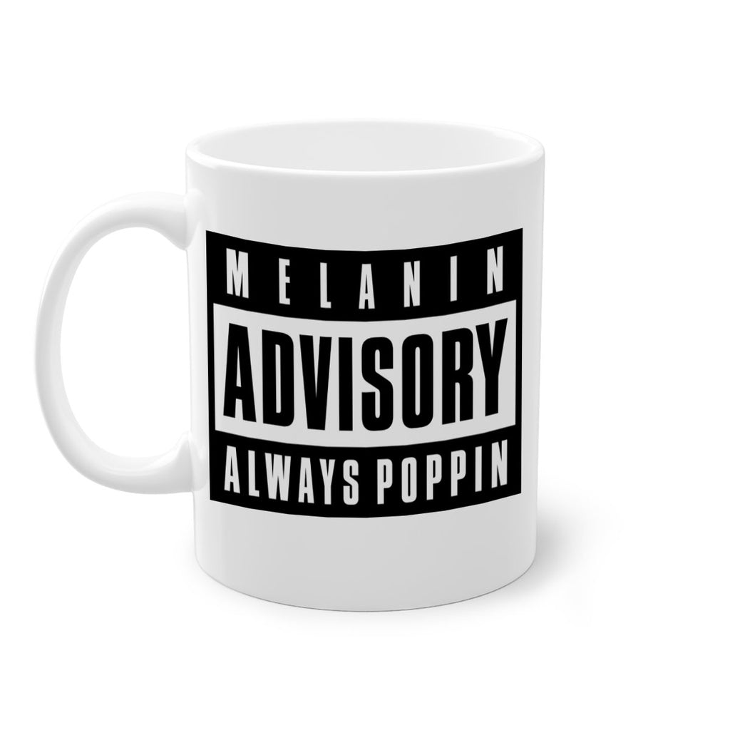 melanin advisory 80#- black words - phrases-Mug / Coffee Cup