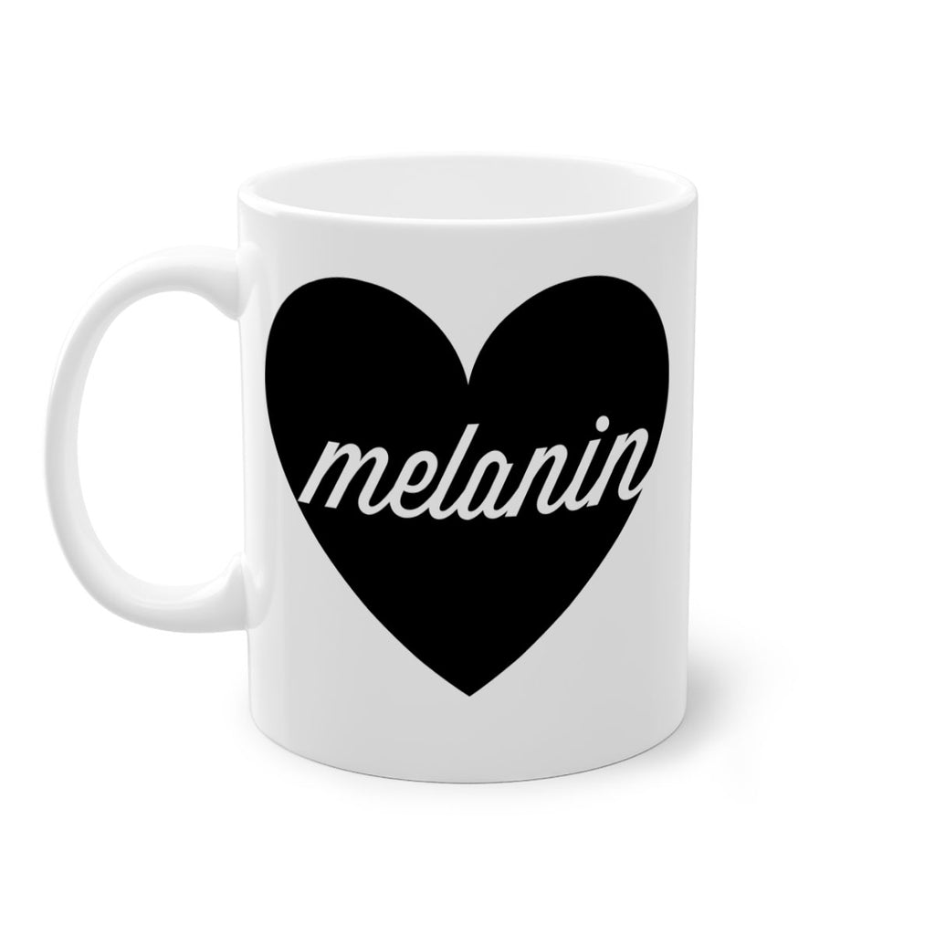 melanin loveheart 76#- black words - phrases-Mug / Coffee Cup