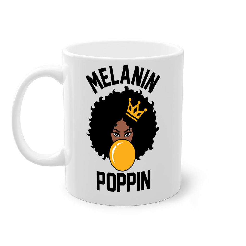 melanin poppin afro girl 25#- Black women - Girls-Mug / Coffee Cup