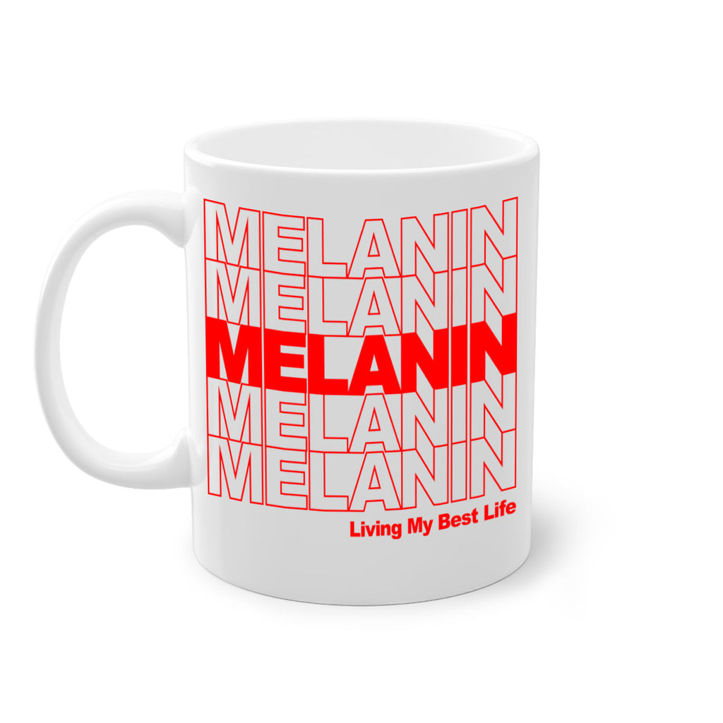 melanin thank you bag 84#- black words - phrases-Mug / Coffee Cup