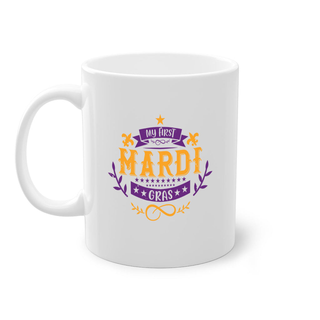 my first mardi gras 44#- mardi gras-Mug / Coffee Cup