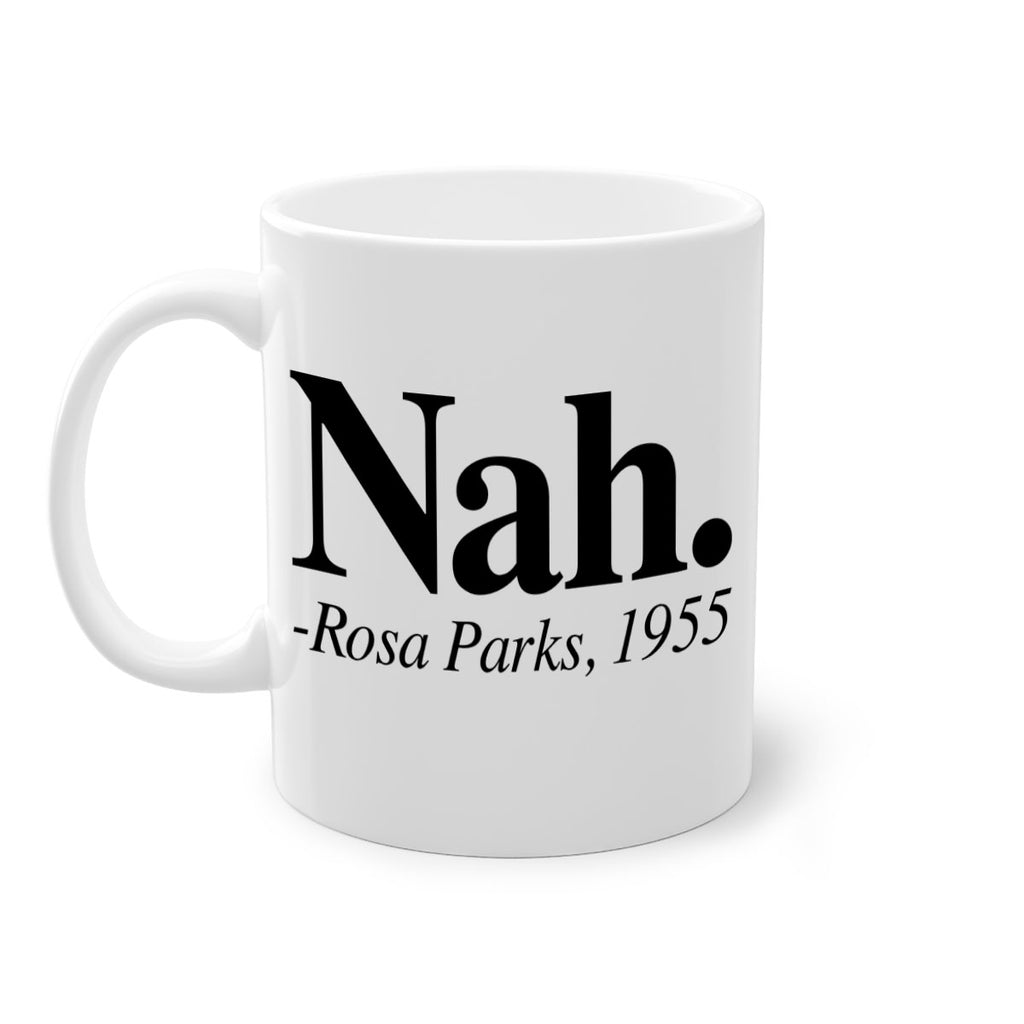 nah rosa parks 65#- black words - phrases-Mug / Coffee Cup