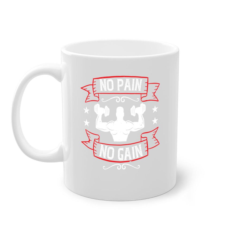 no pain no gain 82#- gym-Mug / Coffee Cup