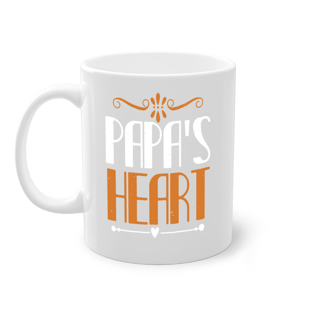 papas heart 13#- grandpa-Mug / Coffee Cup