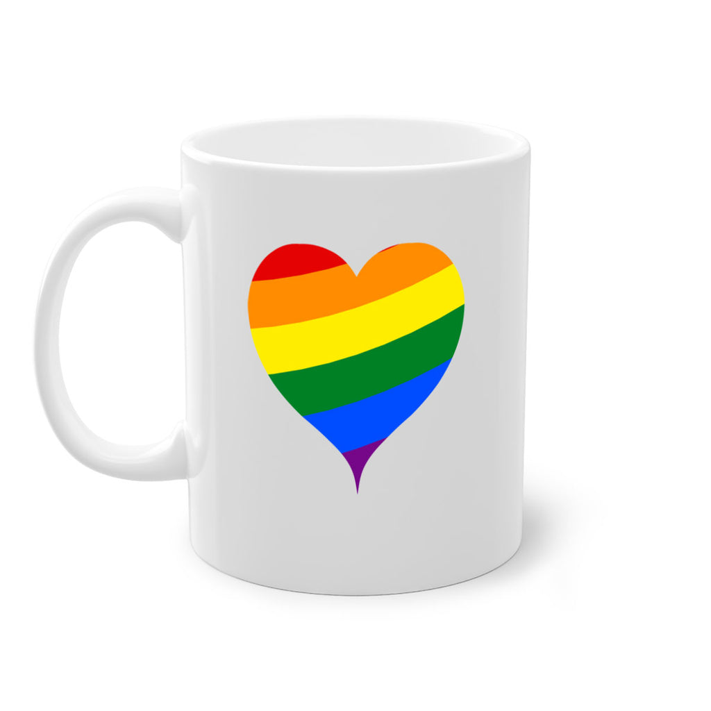 rainbow hear 8#- lgbt-Mug / Coffee Cup