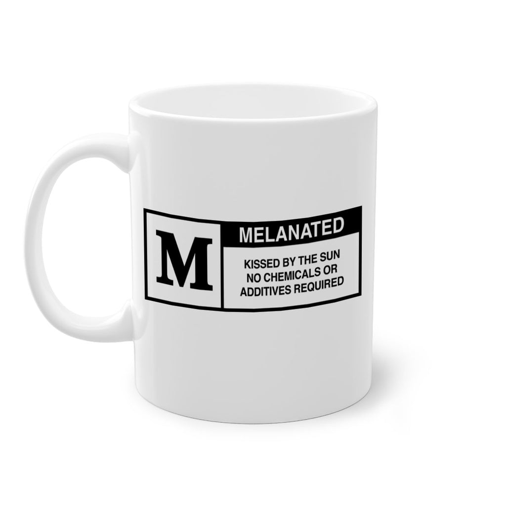 rated melanin 45#- black words - phrases-Mug / Coffee Cup