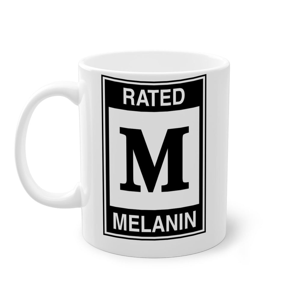 ratedm melanin 44#- black words - phrases-Mug / Coffee Cup