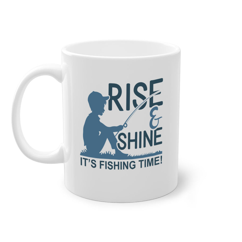 rise shine 41#- fishing-Mug / Coffee Cup