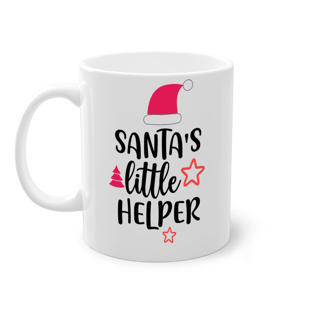 santa's little helper style 614#- christmas-Mug / Coffee Cup