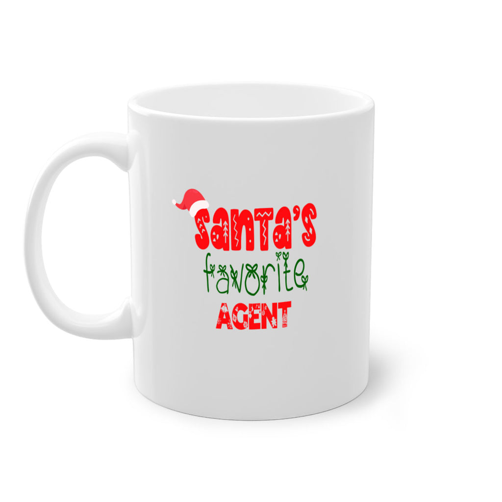 santas favorite agent style 631#- christmas-Mug / Coffee Cup