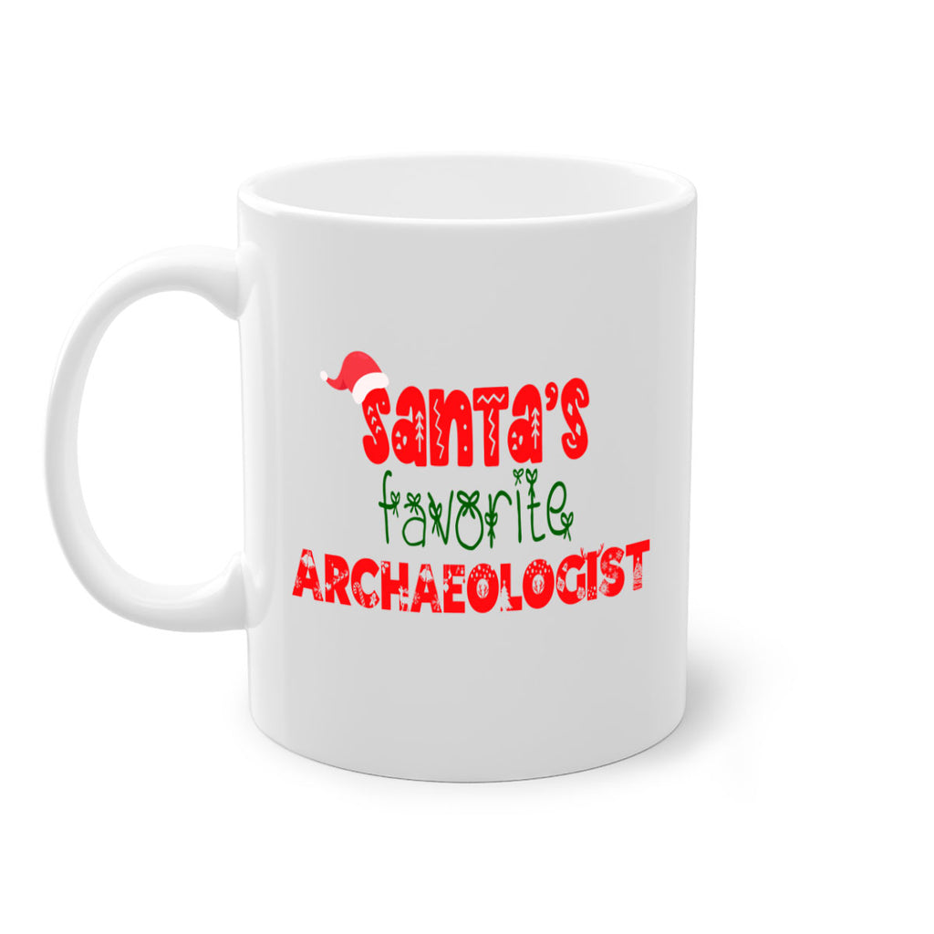 santas favorite archaeologist style 648#- christmas-Mug / Coffee Cup