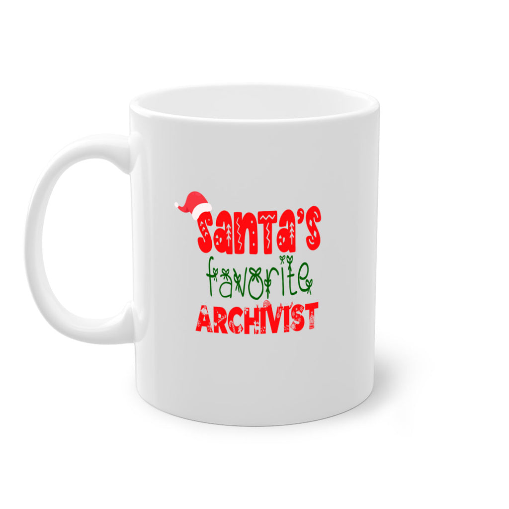 santas favorite archivist style 650#- christmas-Mug / Coffee Cup