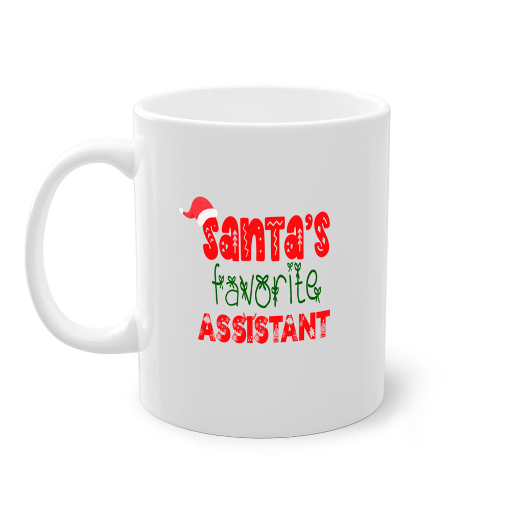 santas favorite assistant style 657#- christmas-Mug / Coffee Cup