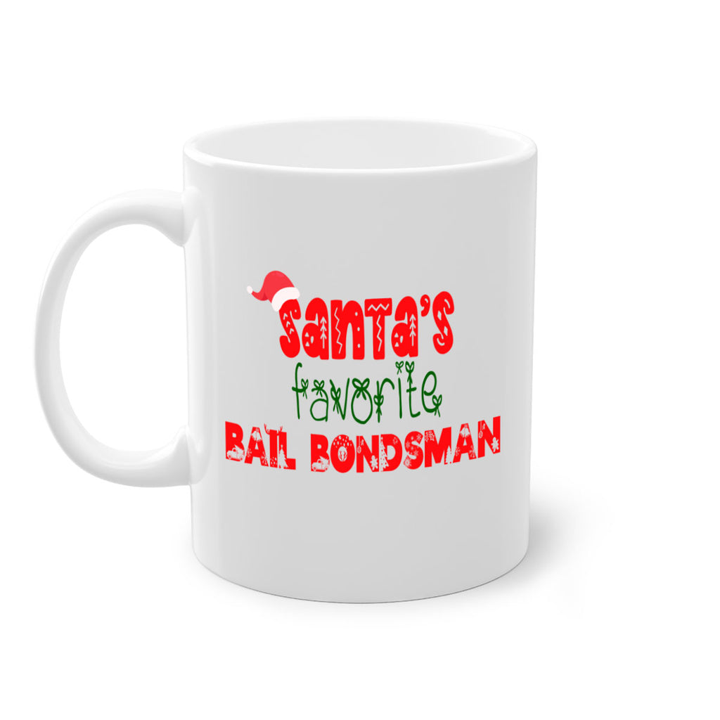 santas favorite bail bondsman style 669#- christmas-Mug / Coffee Cup