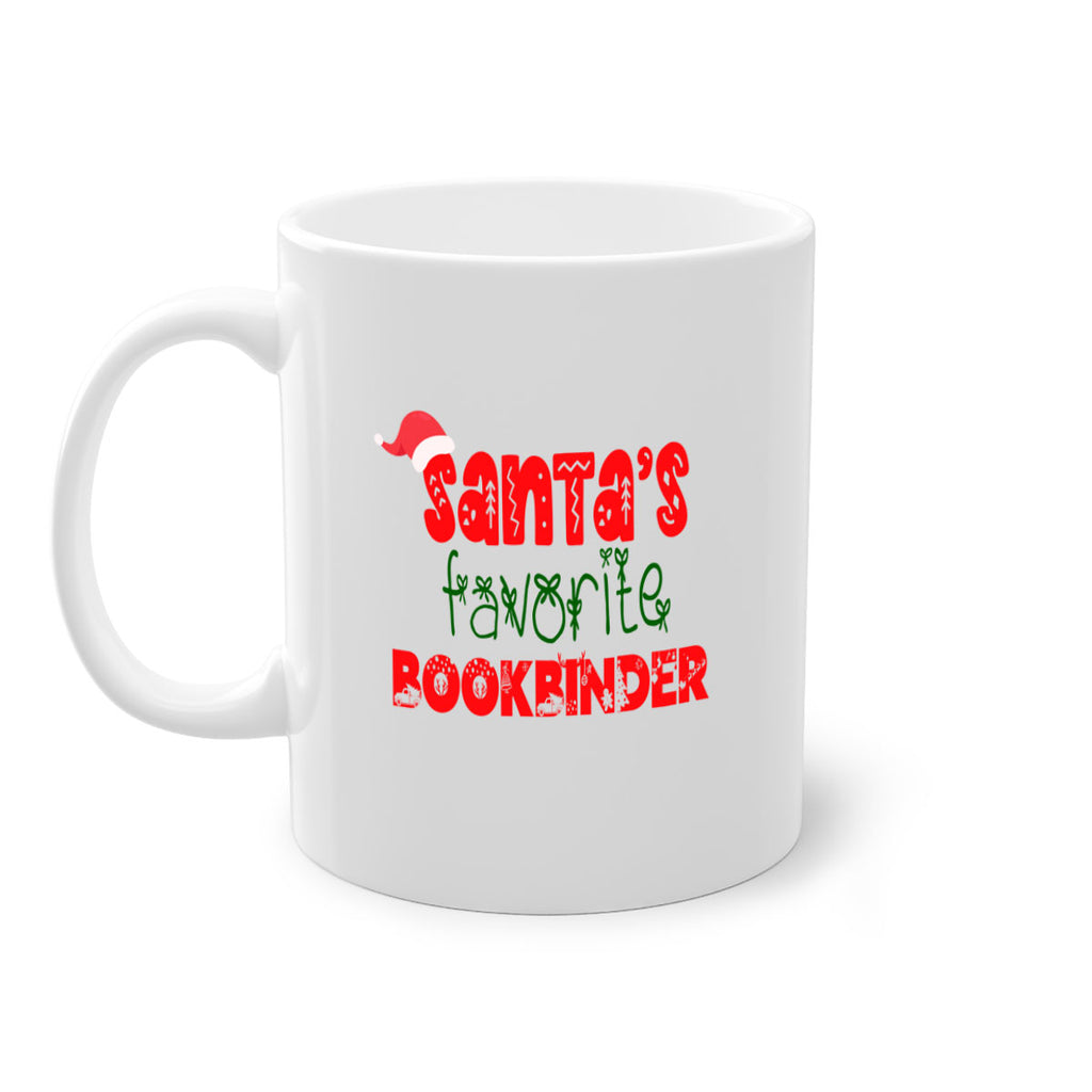 santas favorite bookbinder style 684#- christmas-Mug / Coffee Cup