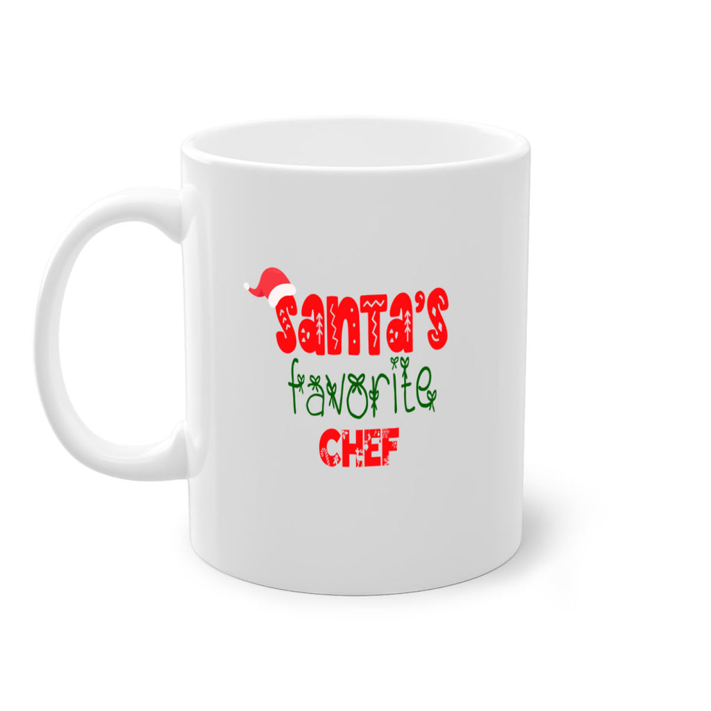 santas favorite chef style 711#- christmas-Mug / Coffee Cup