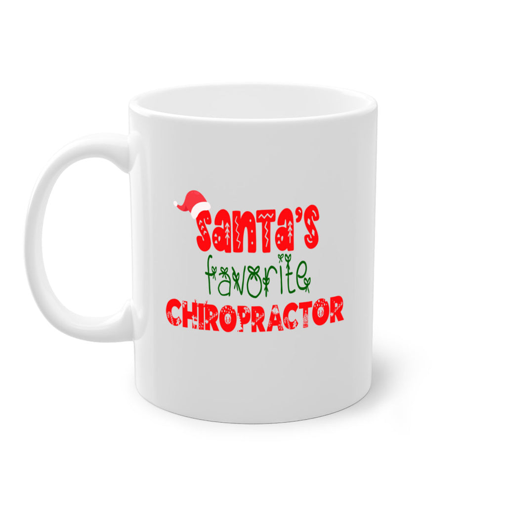 santas favorite chiropractor style 715#- christmas-Mug / Coffee Cup