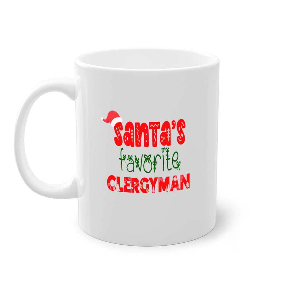 santas favorite clergyman style 721#- christmas-Mug / Coffee Cup