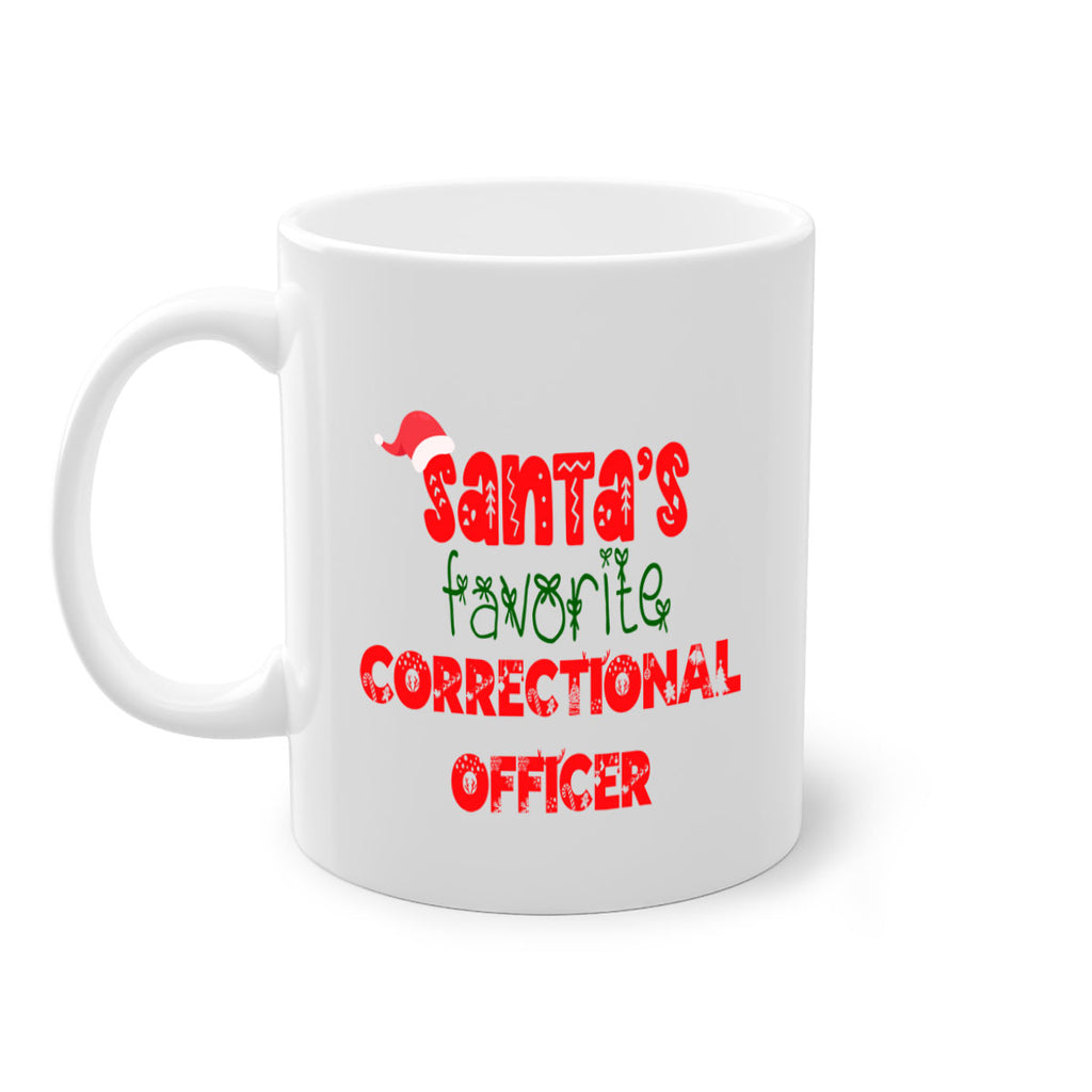 santas favorite correctional officer style 743#- christmas-Mug / Coffee Cup
