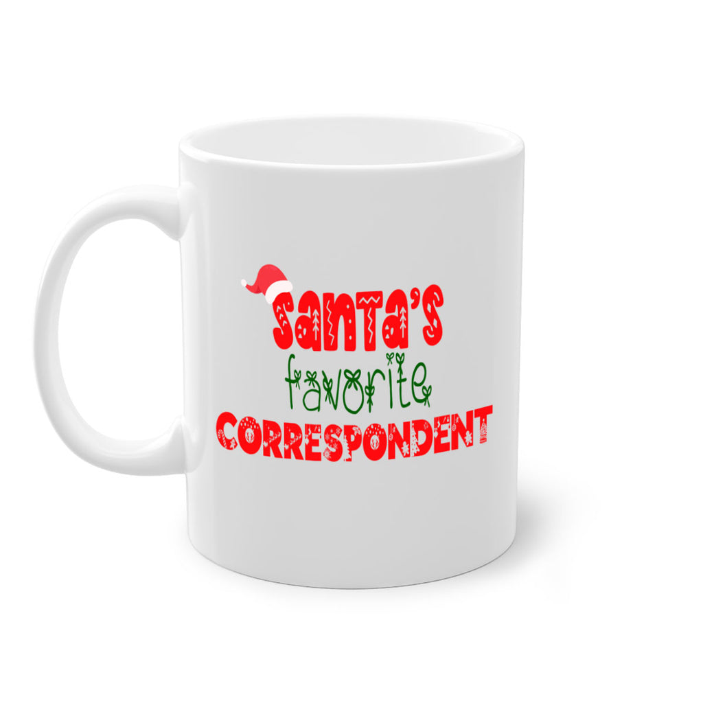 santas favorite correspondent style 744#- christmas-Mug / Coffee Cup
