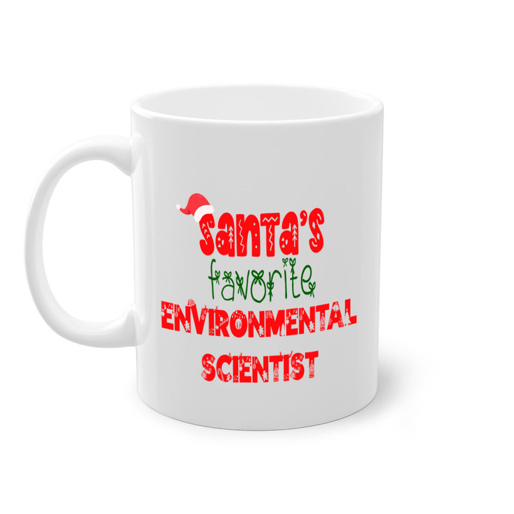 santas favorite environmental scientist style 805#- christmas-Mug / Coffee Cup
