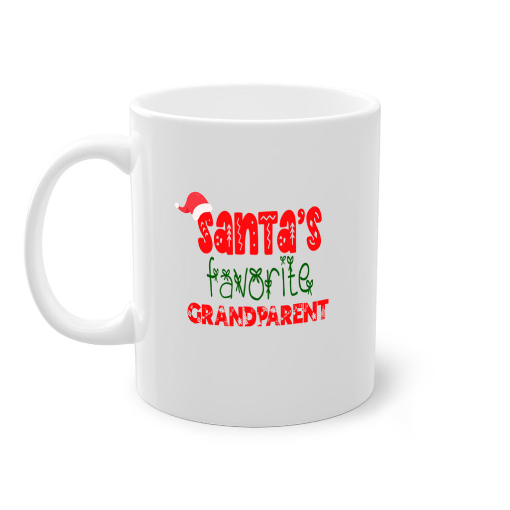 santas favorite grandparent style 853#- christmas-Mug / Coffee Cup
