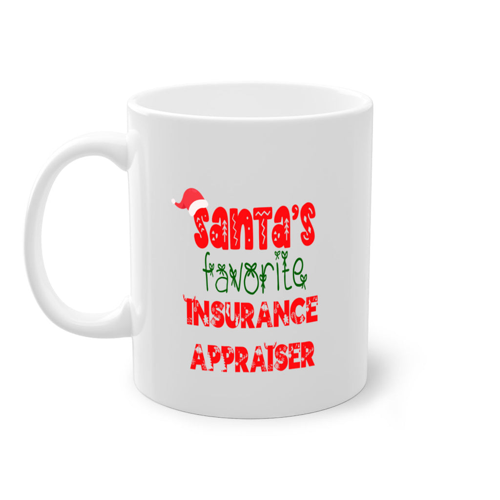santas favorite insurance appraiser style 892#- christmas-Mug / Coffee Cup