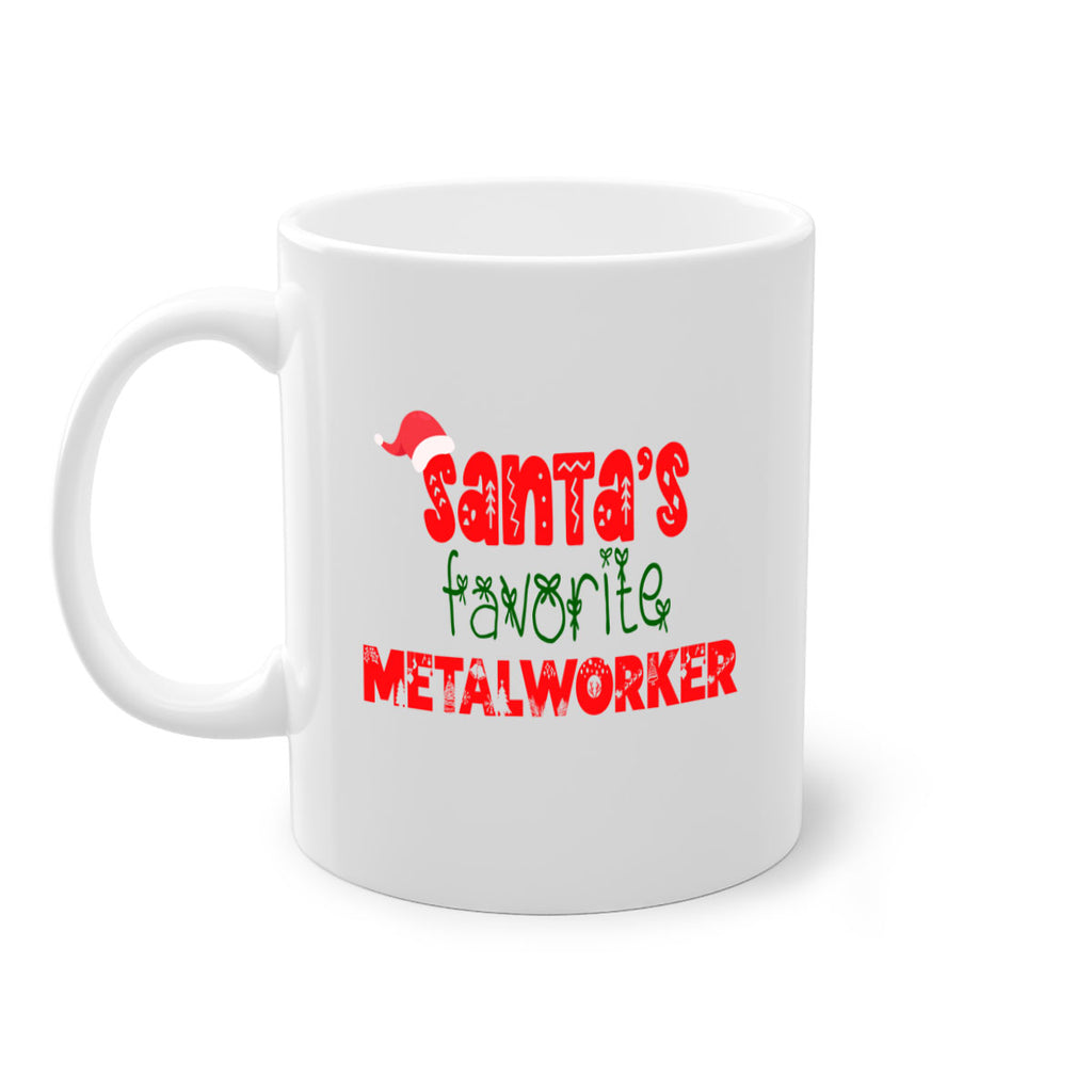 santas favorite metalworker style 955#- christmas-Mug / Coffee Cup