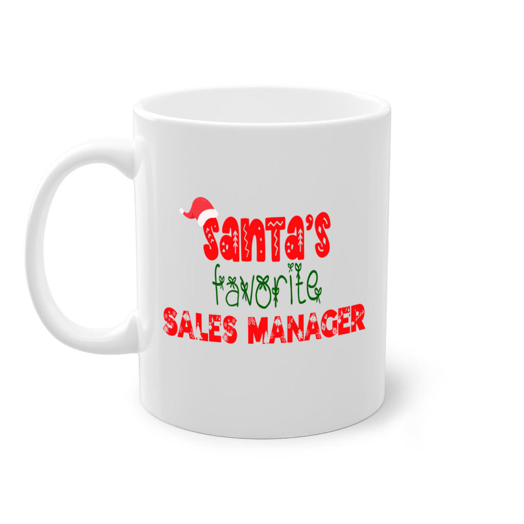 santas favorite sales manager style 1067#- christmas-Mug / Coffee Cup