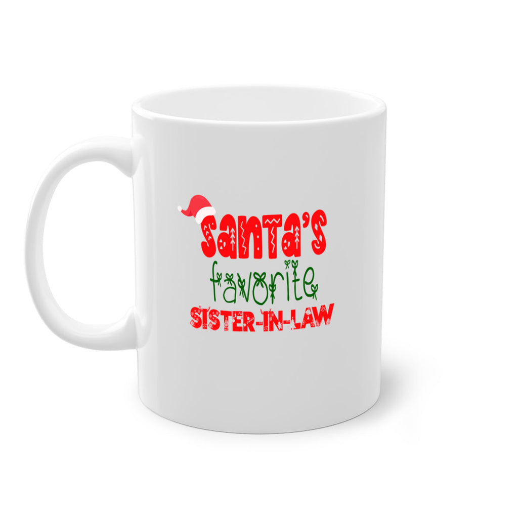 santas favorite sister-in-law style 1082#- christmas-Mug / Coffee Cup
