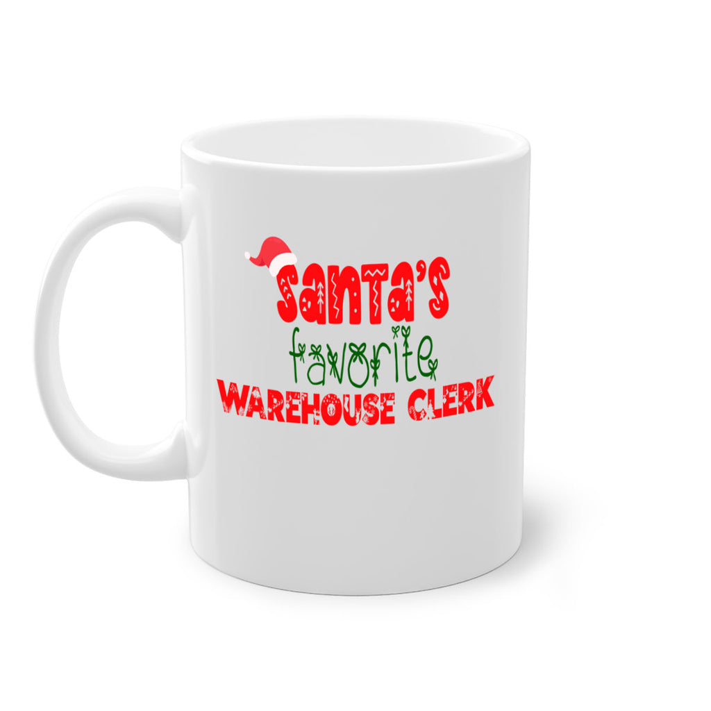 santas favorite warehouse clerk style 1152#- christmas-Mug / Coffee Cup
