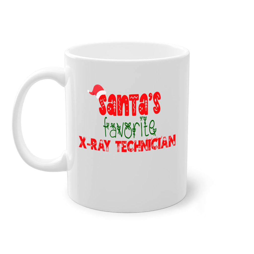 santas favorite x ray technician style 1160#- christmas-Mug / Coffee Cup