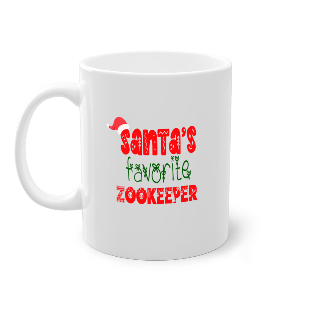 santas favorite zookeeper style 1163#- christmas-Mug / Coffee Cup