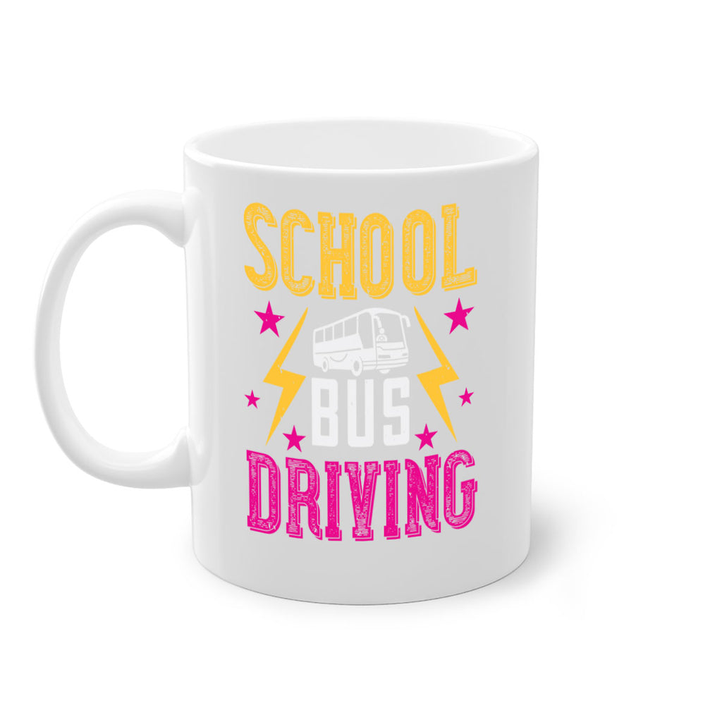 school bus driving Style 17#- bus driver-Mug / Coffee Cup