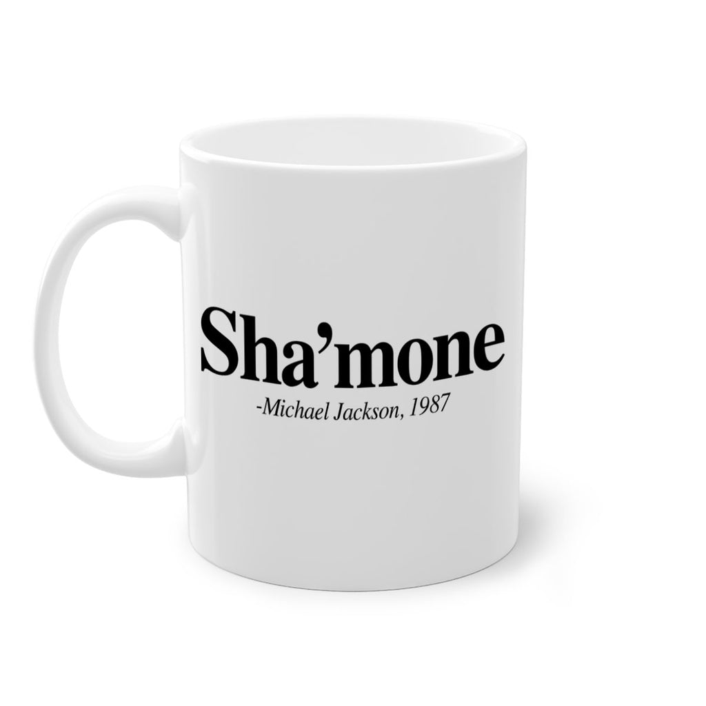 shamone 37#- black words - phrases-Mug / Coffee Cup