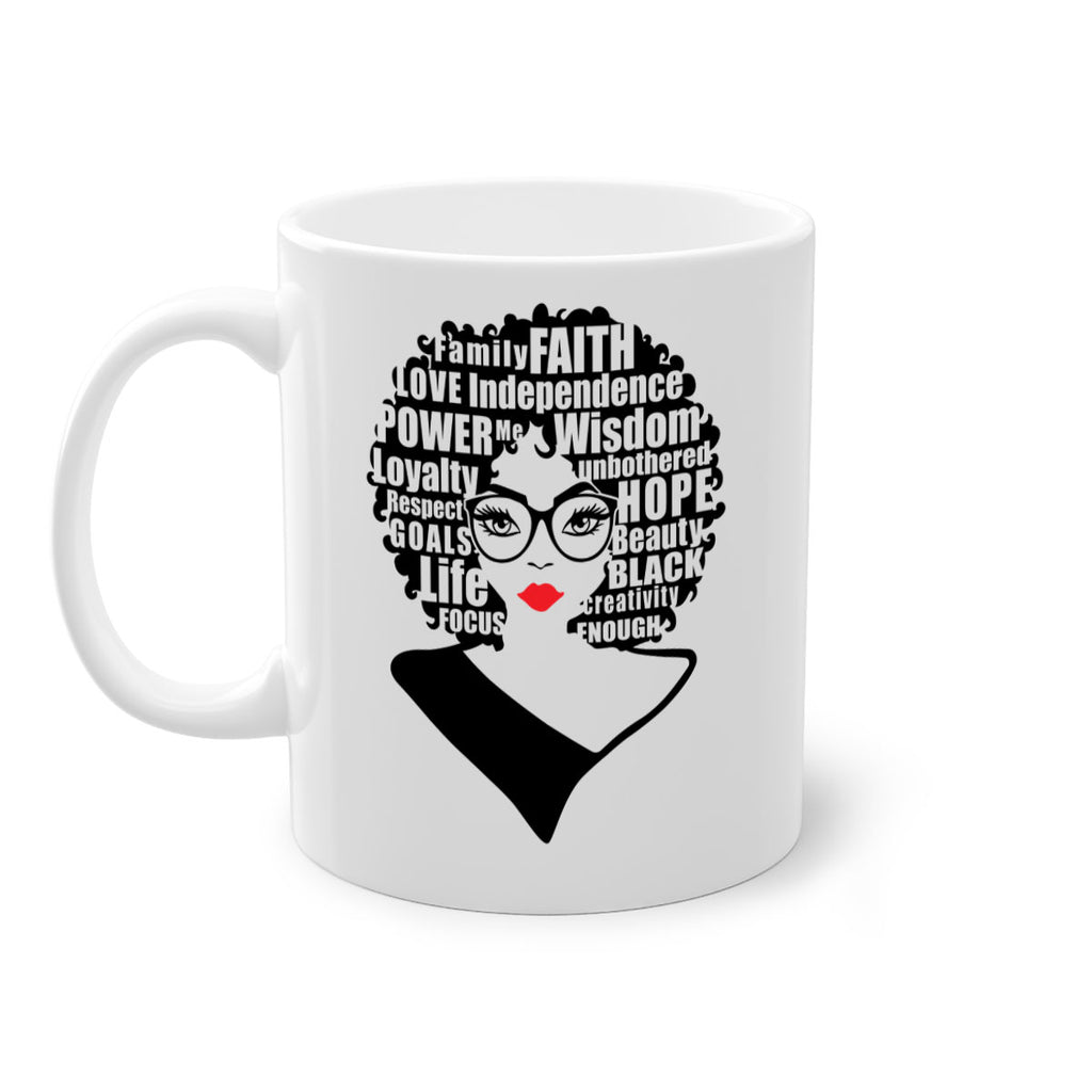 she is unique 16#- Black women - Girls-Mug / Coffee Cup