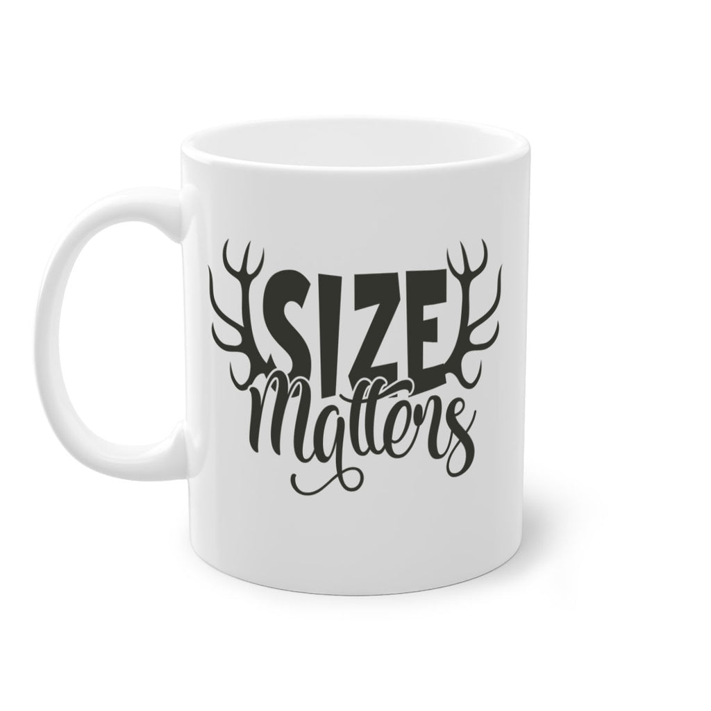size matters 2#- hunting-Mug / Coffee Cup