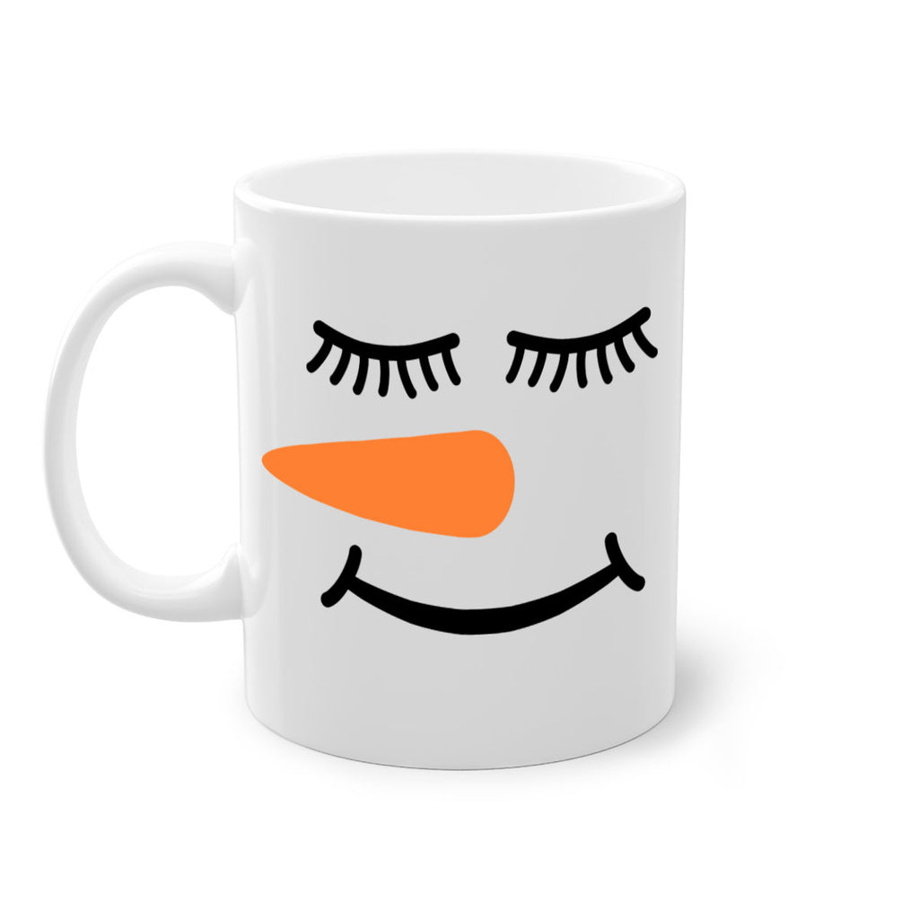 snowman face #- christmas-Mug / Coffee Cup