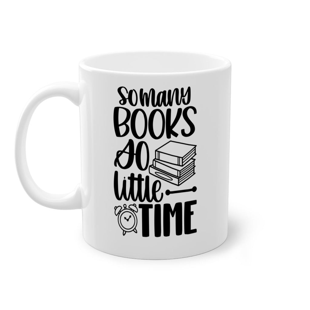 so many books so little time 28#- Reading - Books-Mug / Coffee Cup