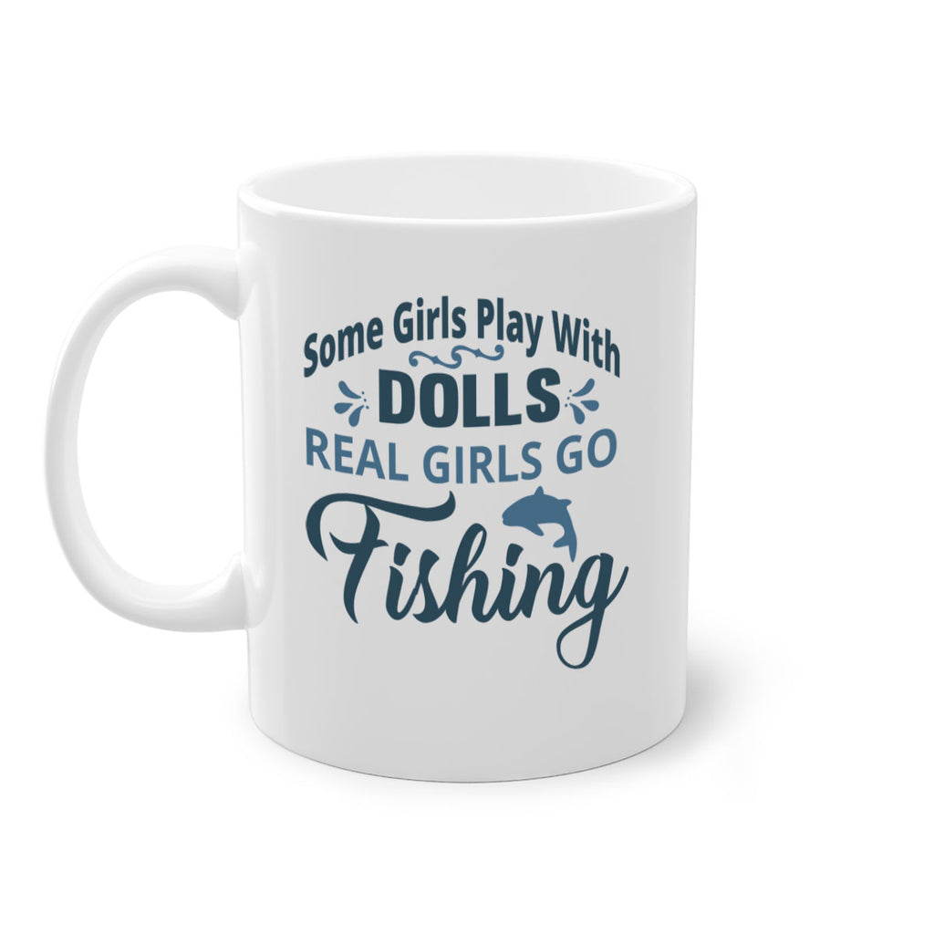 some girl play with dolls 38#- fishing-Mug / Coffee Cup