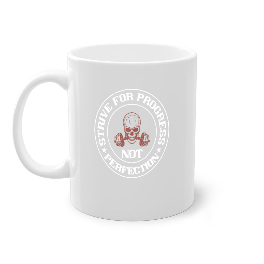 strive for progress not perfection 72#- gym-Mug / Coffee Cup