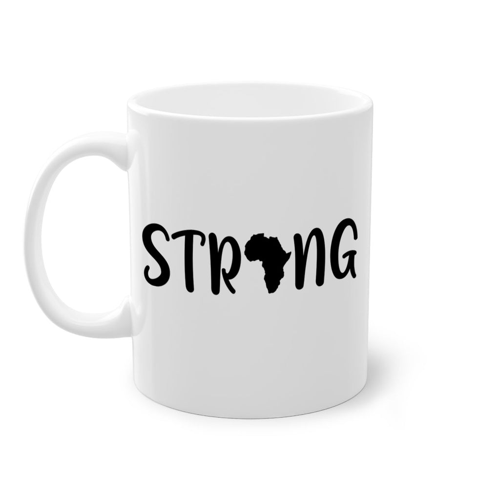 strong africa svg 24#- black words - phrases-Mug / Coffee Cup