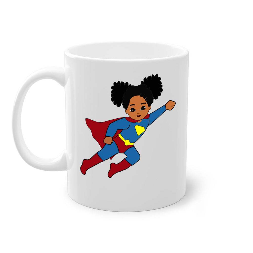 super kids girl 3#- Black women - Girls-Mug / Coffee Cup
