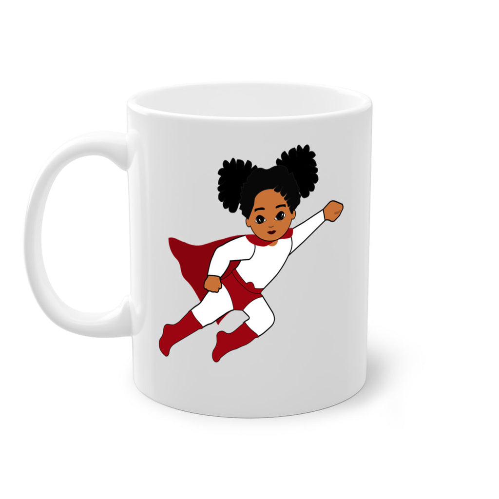 super kids girl 6#- Black women - Girls-Mug / Coffee Cup