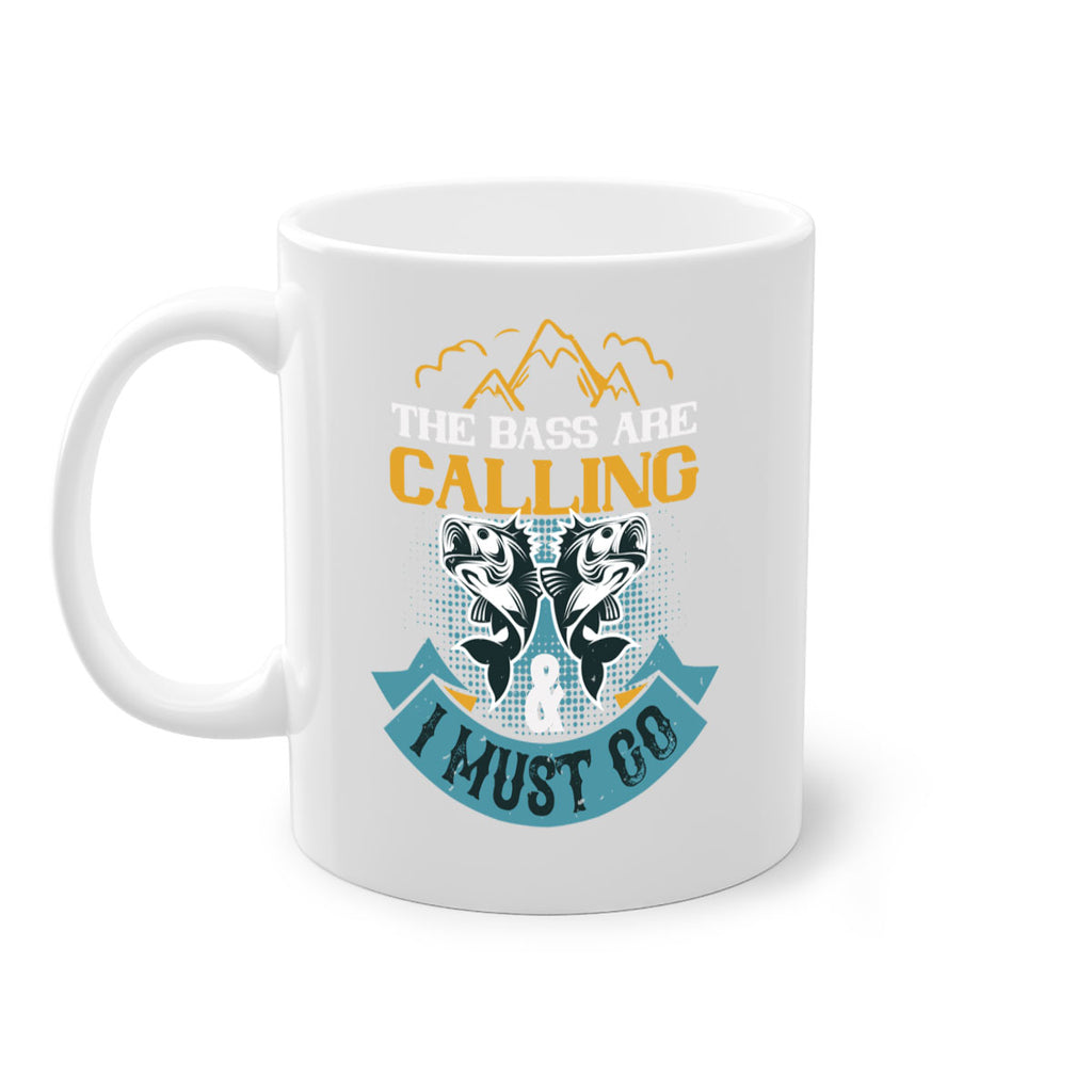 the bass are calling 30#- fishing-Mug / Coffee Cup