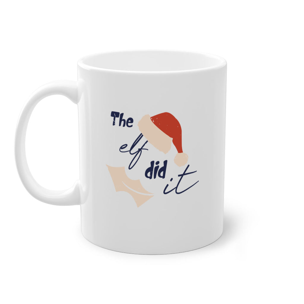 the elf did it 351#- christmas-Mug / Coffee Cup