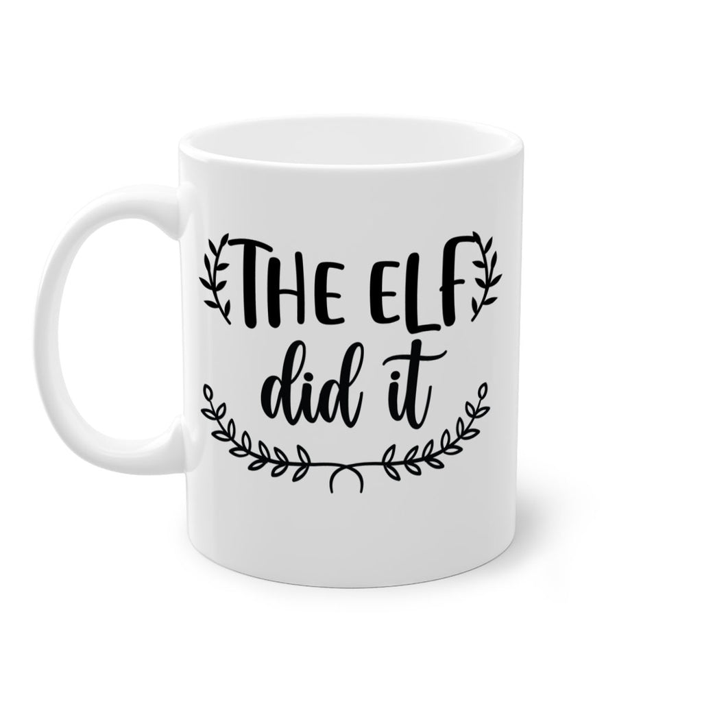 the elf did it style 1196#- christmas-Mug / Coffee Cup