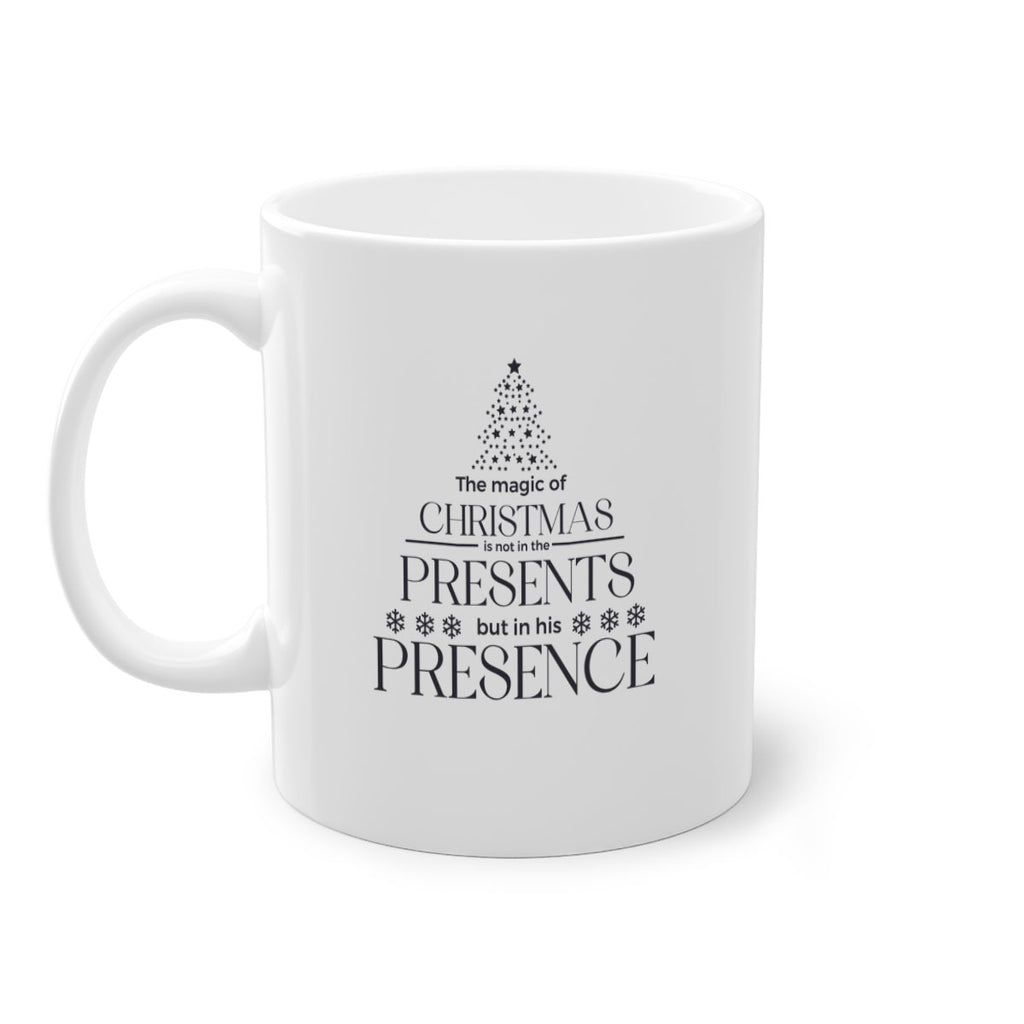 the magic of christmas is black style 1199#- christmas-Mug / Coffee Cup