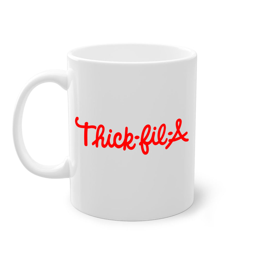 thick fil a 21#- black words - phrases-Mug / Coffee Cup